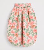 Mama Luma high-low skirt with lotus print for ages 3-12 years, imported from the UK