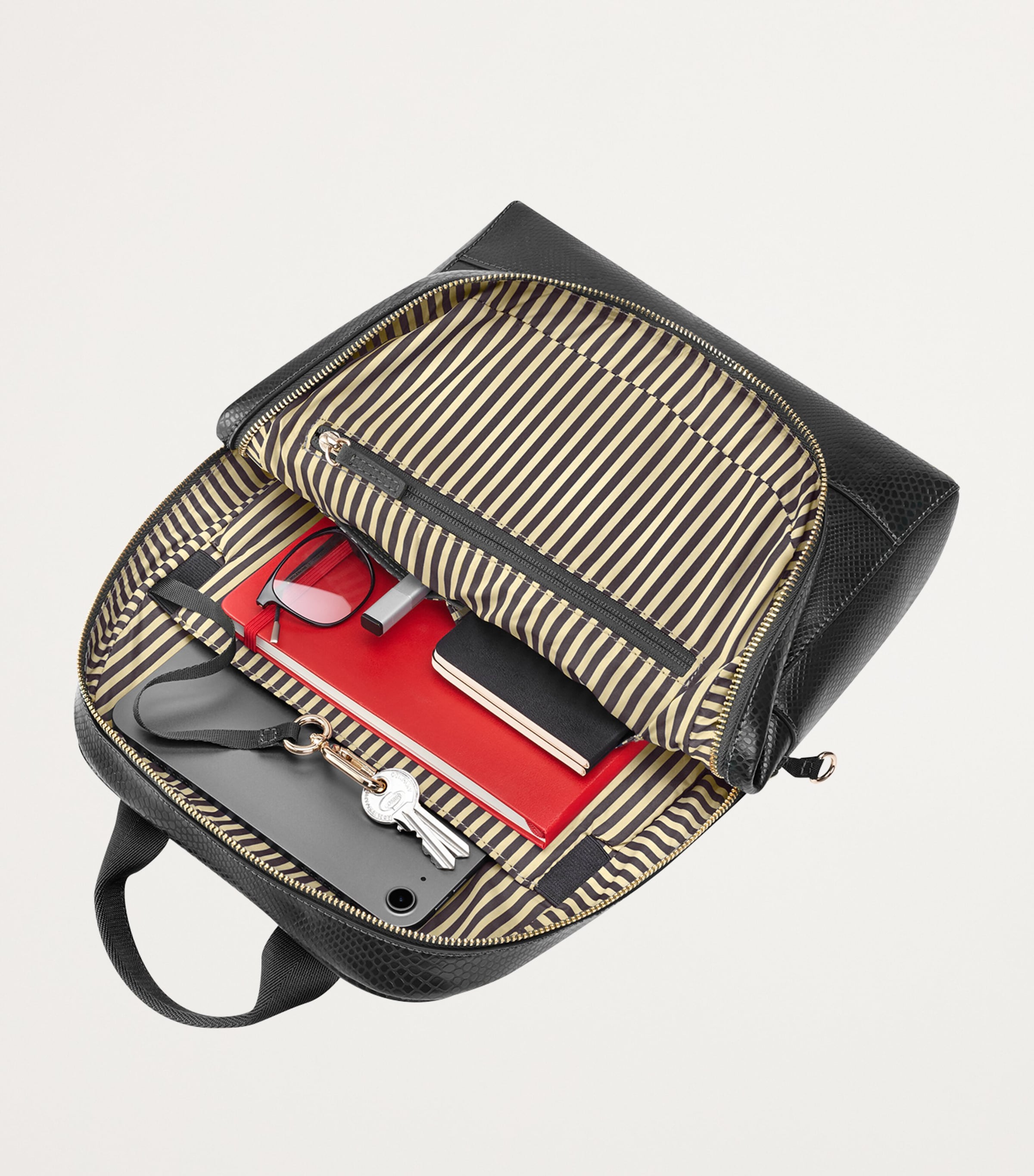 Moleskine vegan leather backpack 8L, imported from the UK
