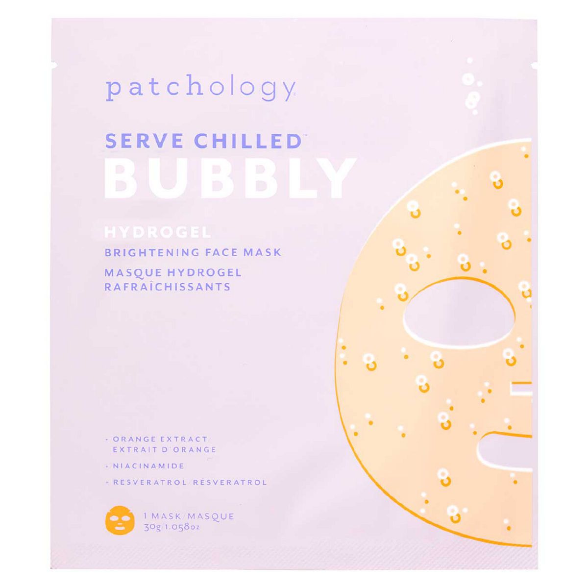 Patchology Bubbly Brightening Hydrogel Mask Body Care Boots   