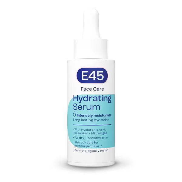 E45 Hydrating Facial Serum Dry Sensitive 30ml - British product