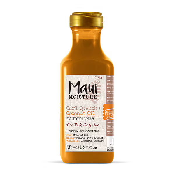 Maui Moisture Curl Quench Coconut Oil Conditioner 385ml, imported from the UK