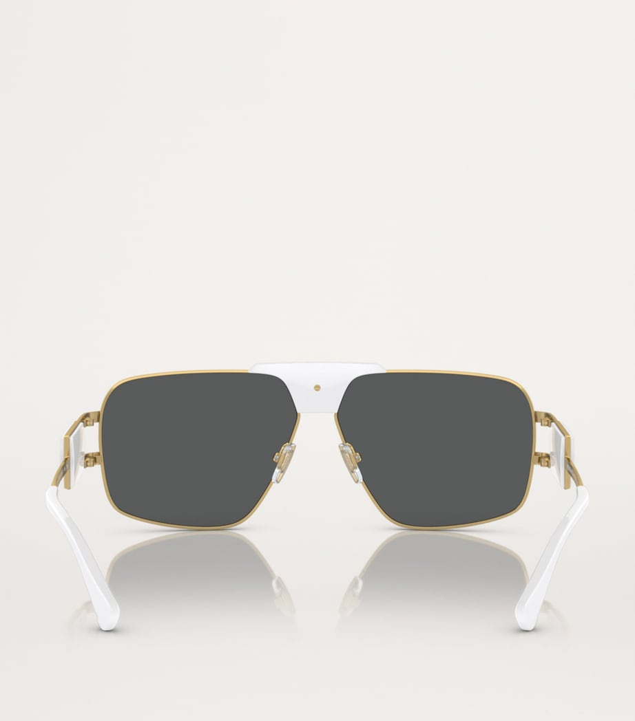 Versace steel sunglasses model 0VE2251, imported from the UK