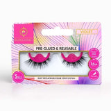 DNR Pinky Goat Violet Pre-Glued Vegan Lashes GOODS Superdrug   