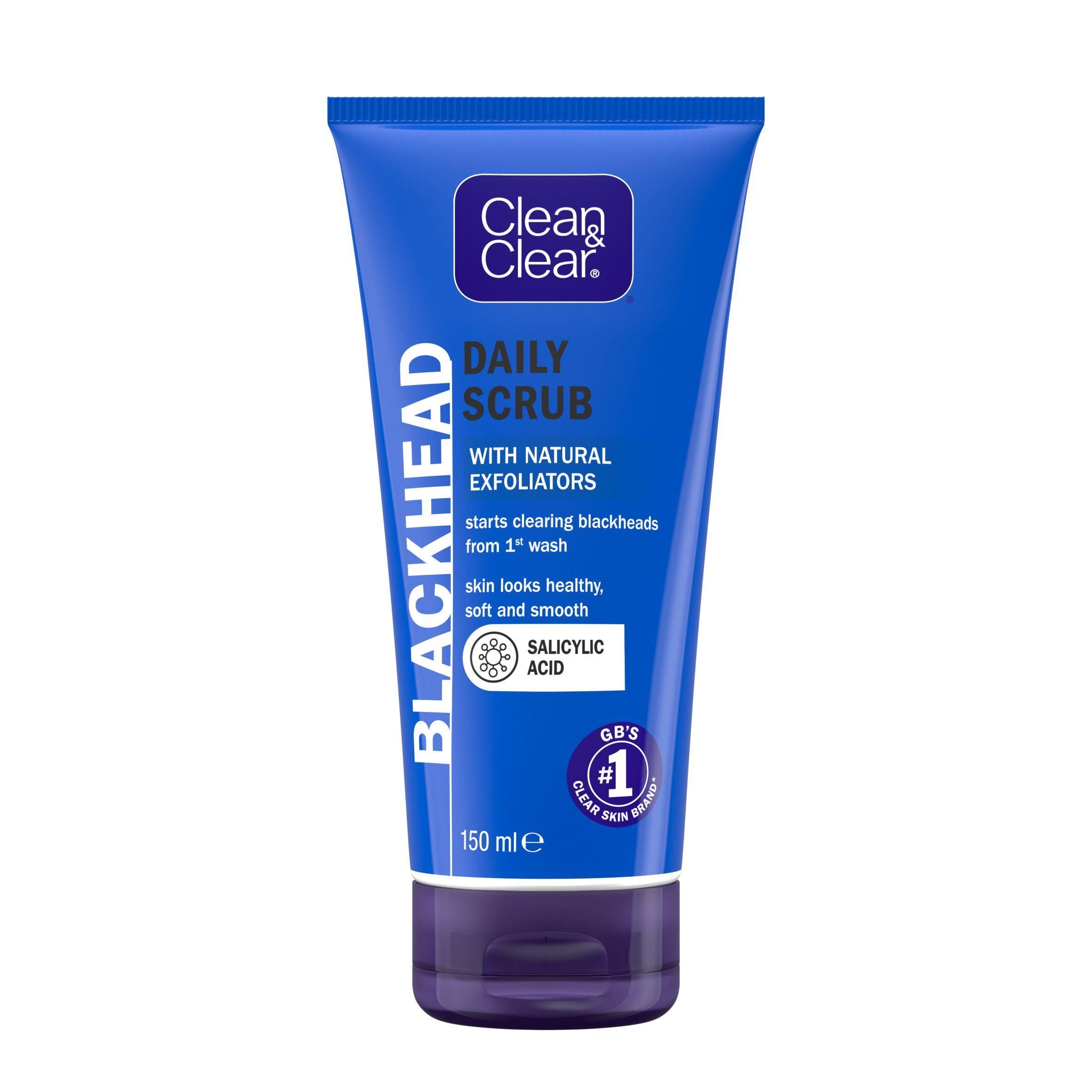 Clean & Clear Blackhead Clearing Scrub Acne & problem skin Sainsburys   