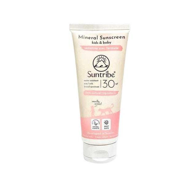 Suntribe baby sunscreen lotion SPF 30 100ml, UK version