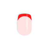 House of Amor Fiery French press-on nails square standard length, UK version