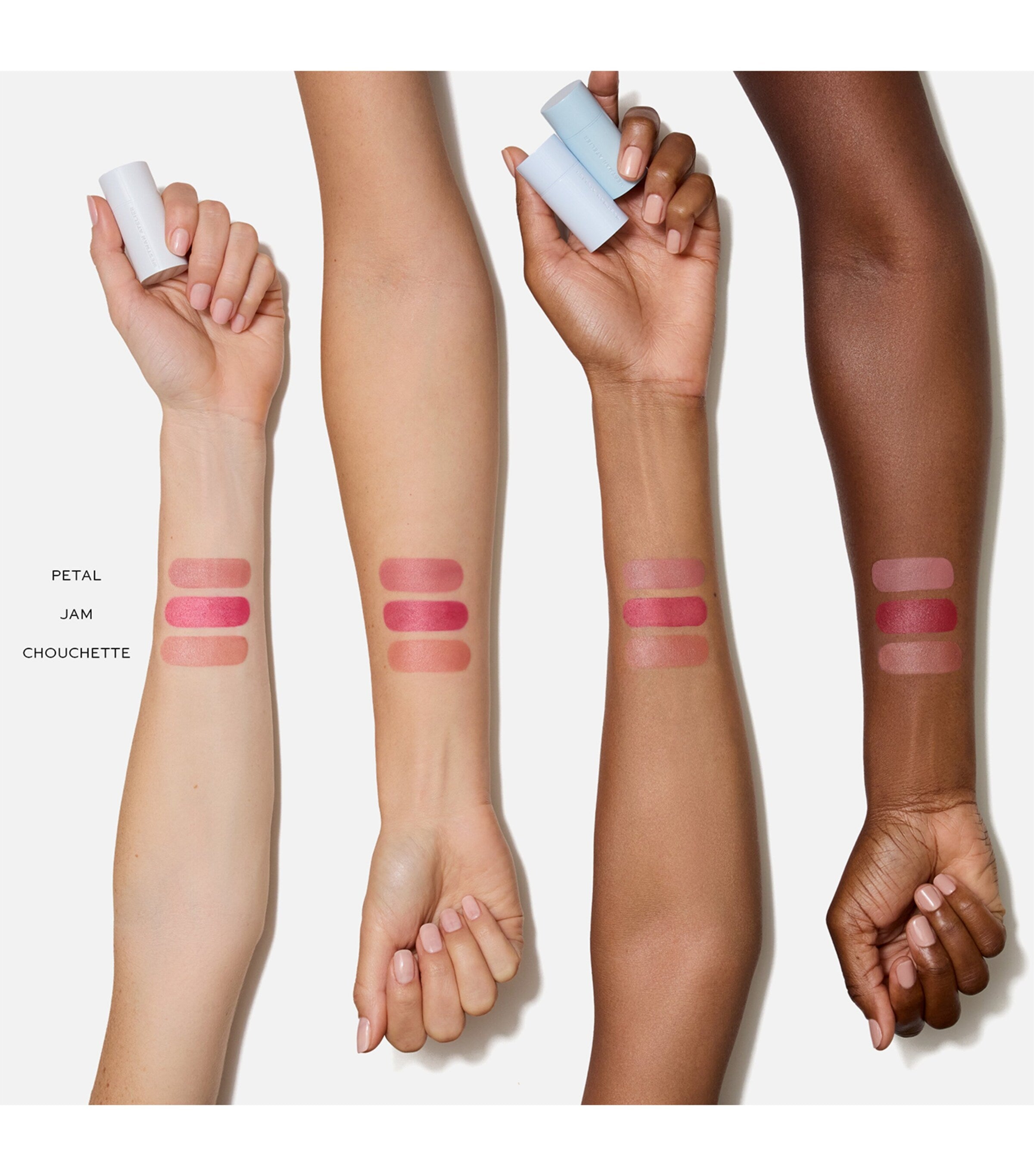 Westman Atelier Petite Baby Cheeks blush stick trio (British brand)