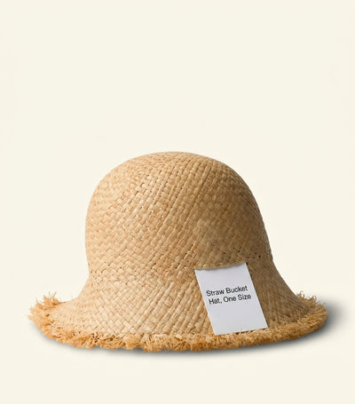 Harrods Prada Raffia Hat- Buy online at McGrocer