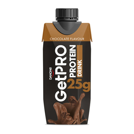 GetPro Chocolate Long Life High Protein Drink 330ml GOODS Sainsburys   