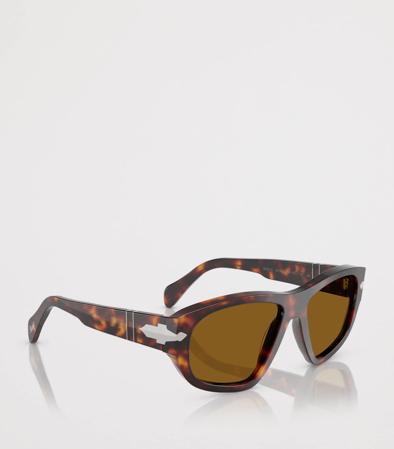 Persol acetate irregular sunglasses, imported from the UK