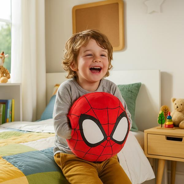 Spiderman cosy plush hand warmer cushion 35cm, UK version