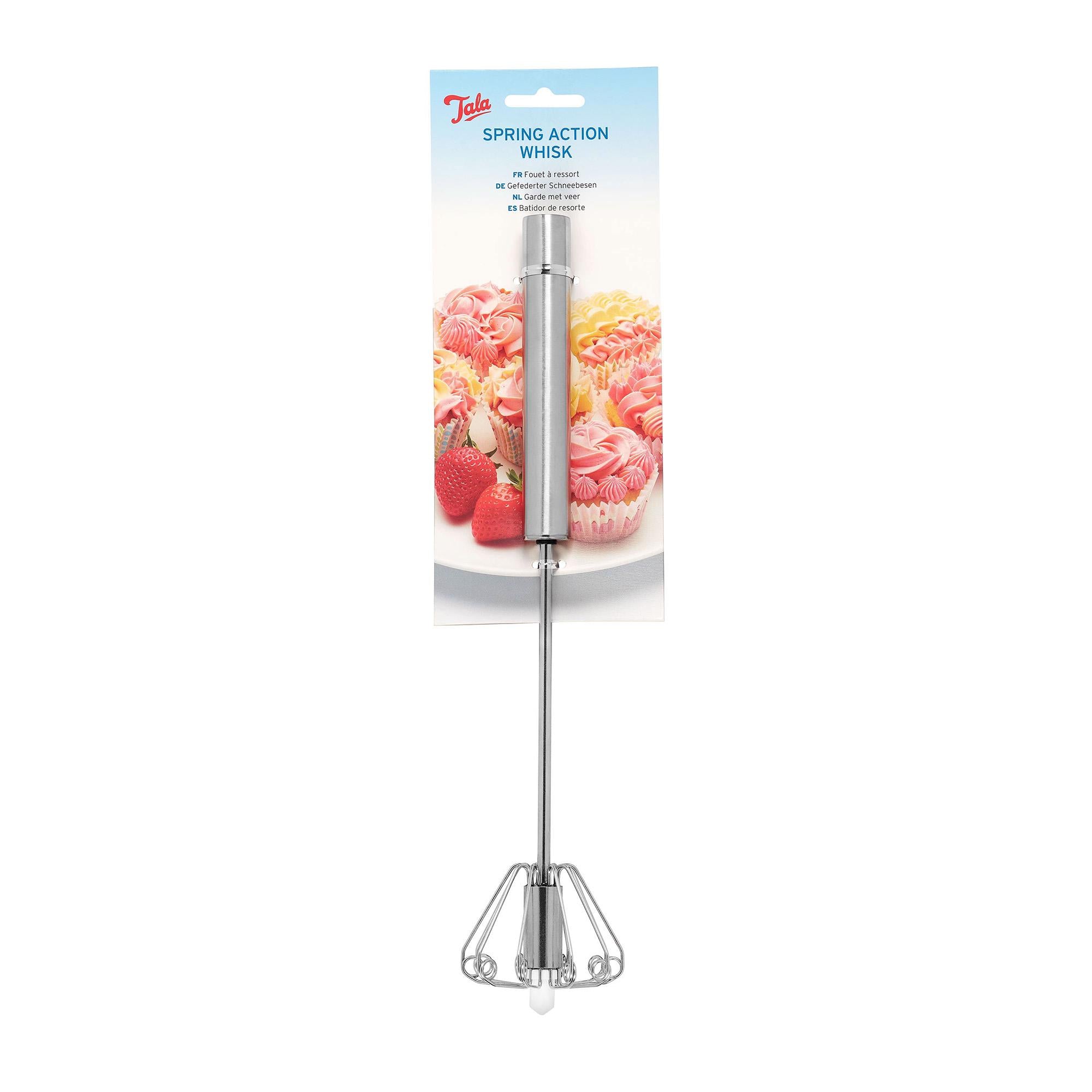 Tala Stainless Steel Spring Action Whisk GOODS Sainsburys   