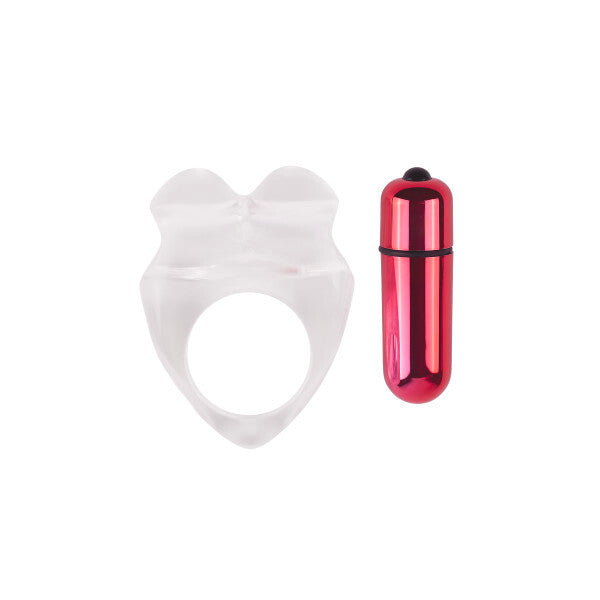 Ann Summers heart shaped cock ring with bullet vibrator - British product