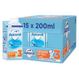 Aptamil 3 Growing Up Milk Liquid Ready To Feed Formula 1-2 Years Baby Milk ASDA   