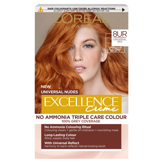 L'Oréal Paris Excellence Universal Nudes Red 5UR Permanent Hair Dye GOODS Sainsburys   