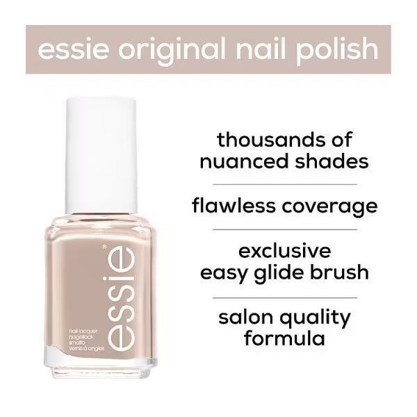 Essie Blanc White pure nail polish bottle - British product