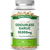 Nature's Truth odourless garlic supplement 60 softgels - British product