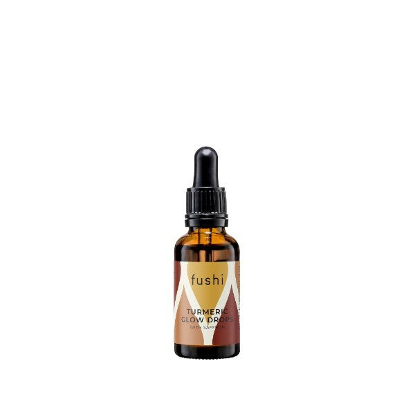 Fushi Turmeric Glow Drops with Saffron face oil 30ml (British brand)