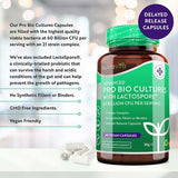 Nutravita probiotic 60 Billion CFU 60 vegan capsules, imported from the UK