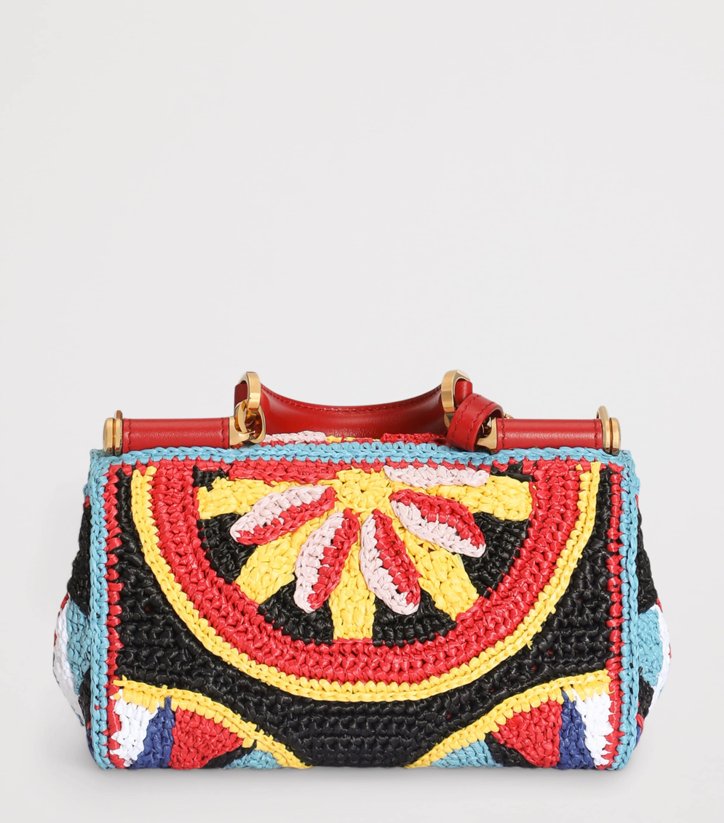 Dolce&Gabbana raffia My Sicily top-handle bag - British product