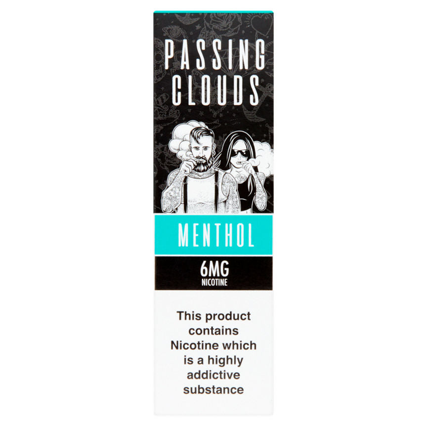 Passing Clouds Clouds Menthol 6mg Nicotine GOODS ASDA   