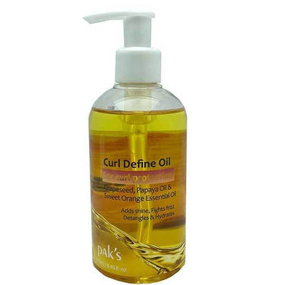 Paks Curl Define Oil For Curl Protection Hair Oil