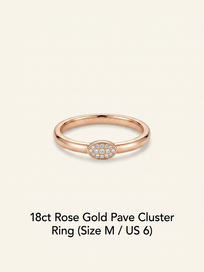 Cartier Juste un Clou rose-gold diamond ring, imported from the UK