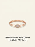Cartier Juste un Clou rose-gold diamond ring, imported from the UK