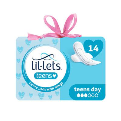 Lil-Lets Teens Ultra Towels Tag 14er Packung Hygienebinden