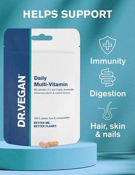 DR.VEGAN Daily Multi-Vitamin | 30 Day Supply GOODS Superdrug   