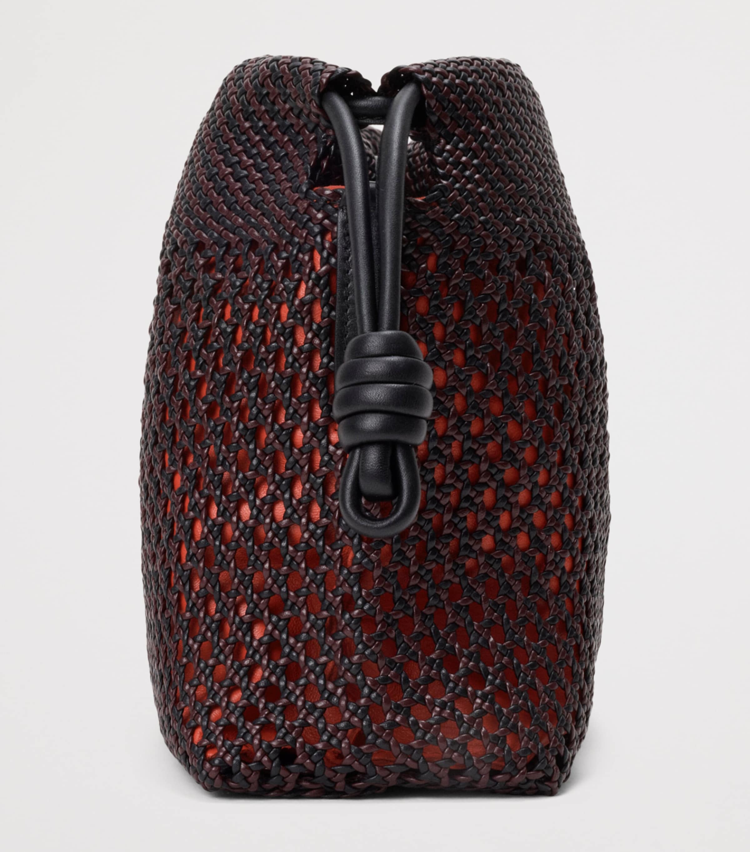 LOEWE Flamenco woven leather clutch bag, UK version