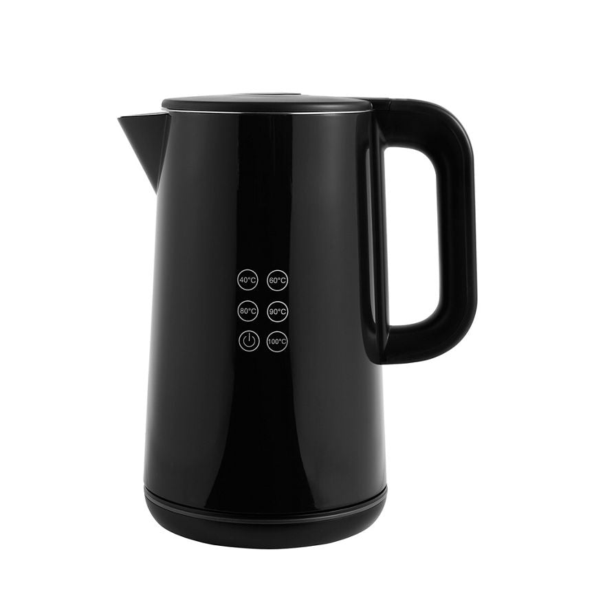 George Home Black 1.5L Digital Kettle GDK101B-22 GOODS ASDA   