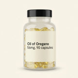 Holland & Barrett oregano oil 56mg capsules 90 count (British brand)