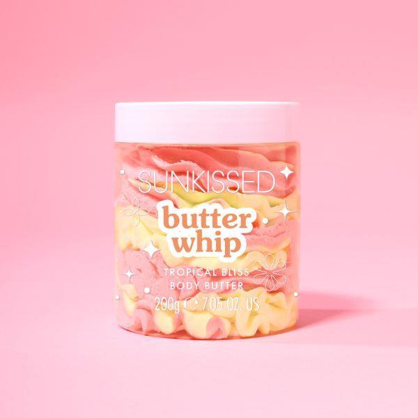 Sunkissed Butter Whip body butter Tropical Bliss 200g, imported from the UK