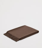 Begg x Co cashmere Arran solid throw 147x183cm, imported from the UK