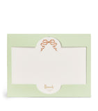 Harrods blue bow cards pack of 10, UK version