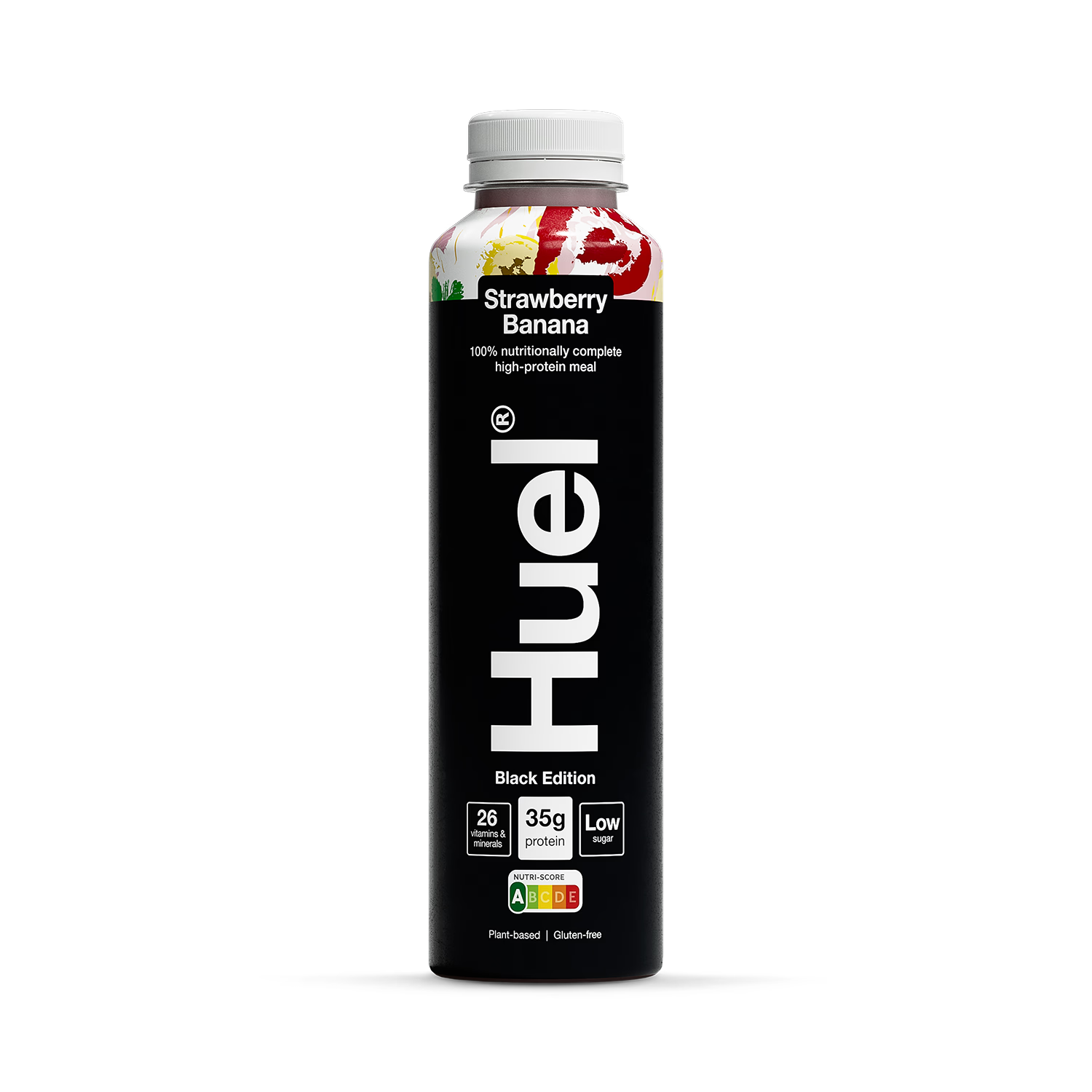Plant-Based Meal Replacement Drink with Strawberry & Banana Flavor 500ml