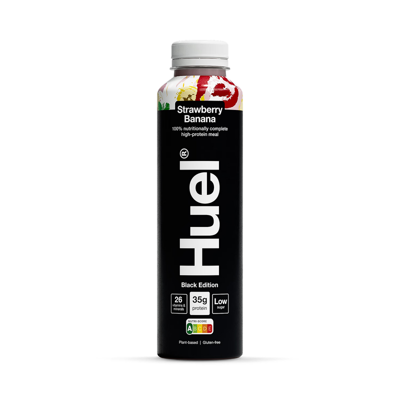 Plant-Based Meal Replacement Drink with Strawberry & Banana Flavor 500ml