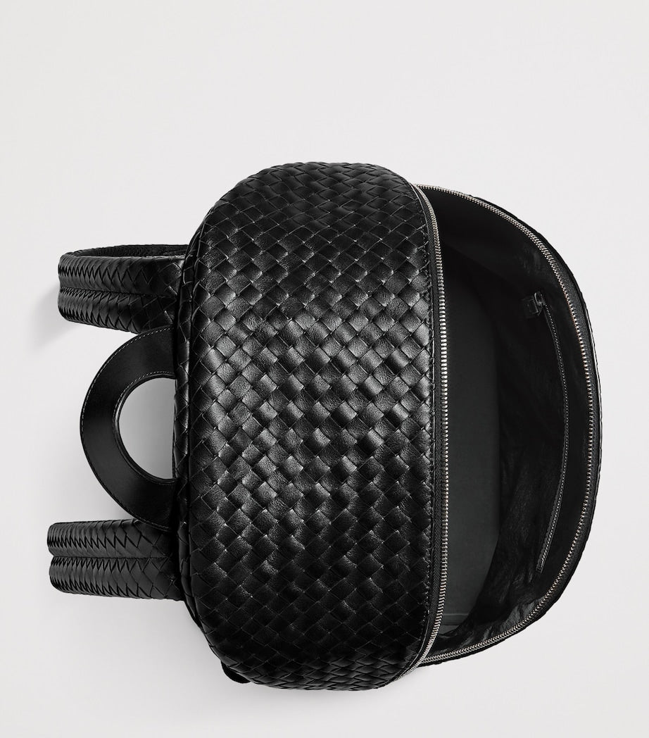 Bottega Veneta calfskin 1975 backpack with Intrecciato weave - British product