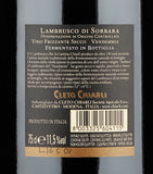 Sparkling Red Lambrusco Wine 2023 Vintage 75cl