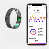 Leaper health monitoring smart ring frosted texture - British product