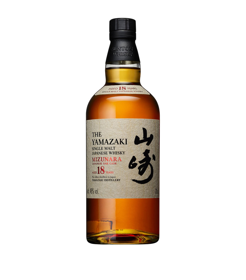 Suntory 18-year-old Mizunara single malt whisky 70cl (British brand)