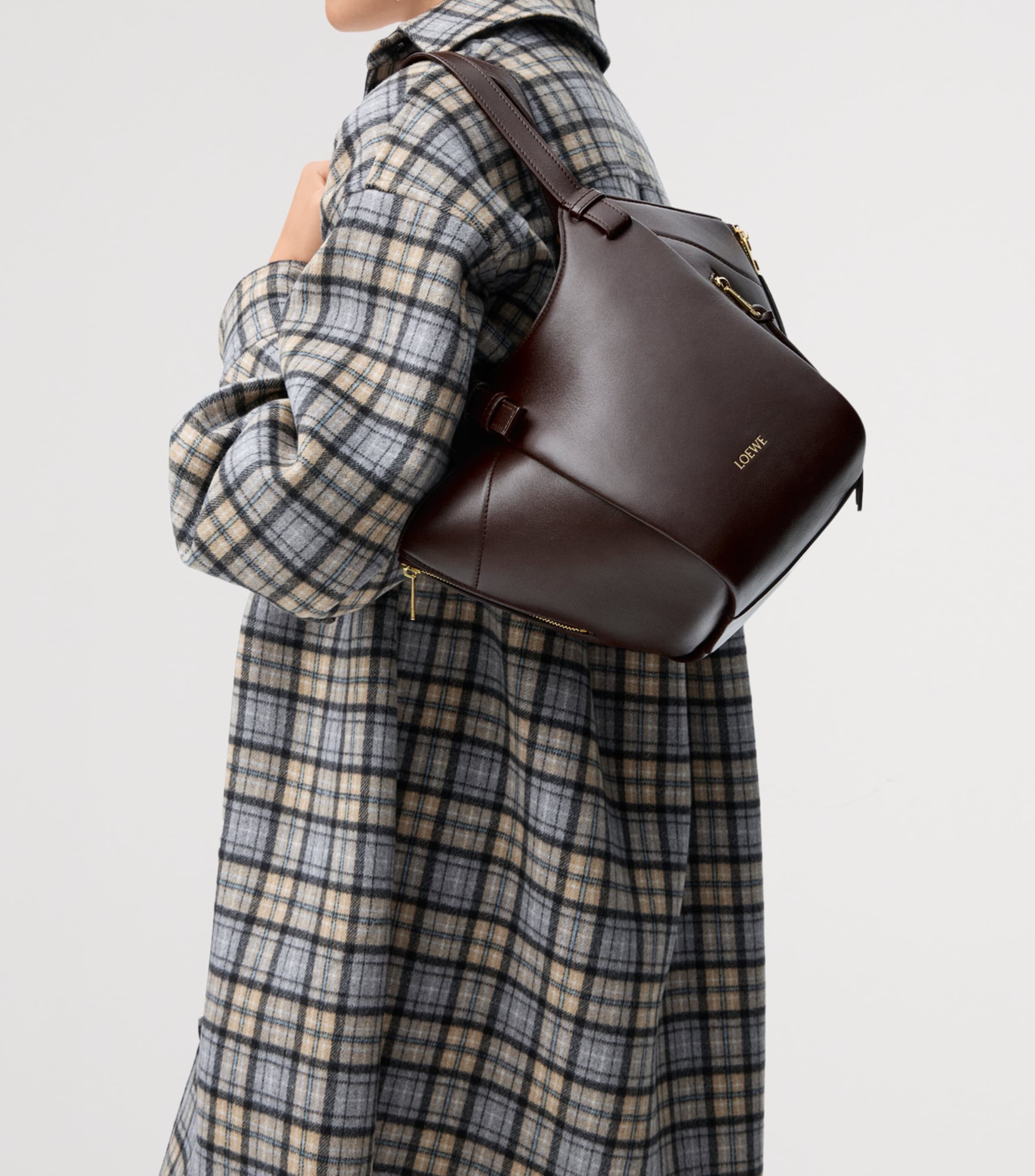 LOEWE Hammock Flip Tote calfskin bag 22cm (British brand)