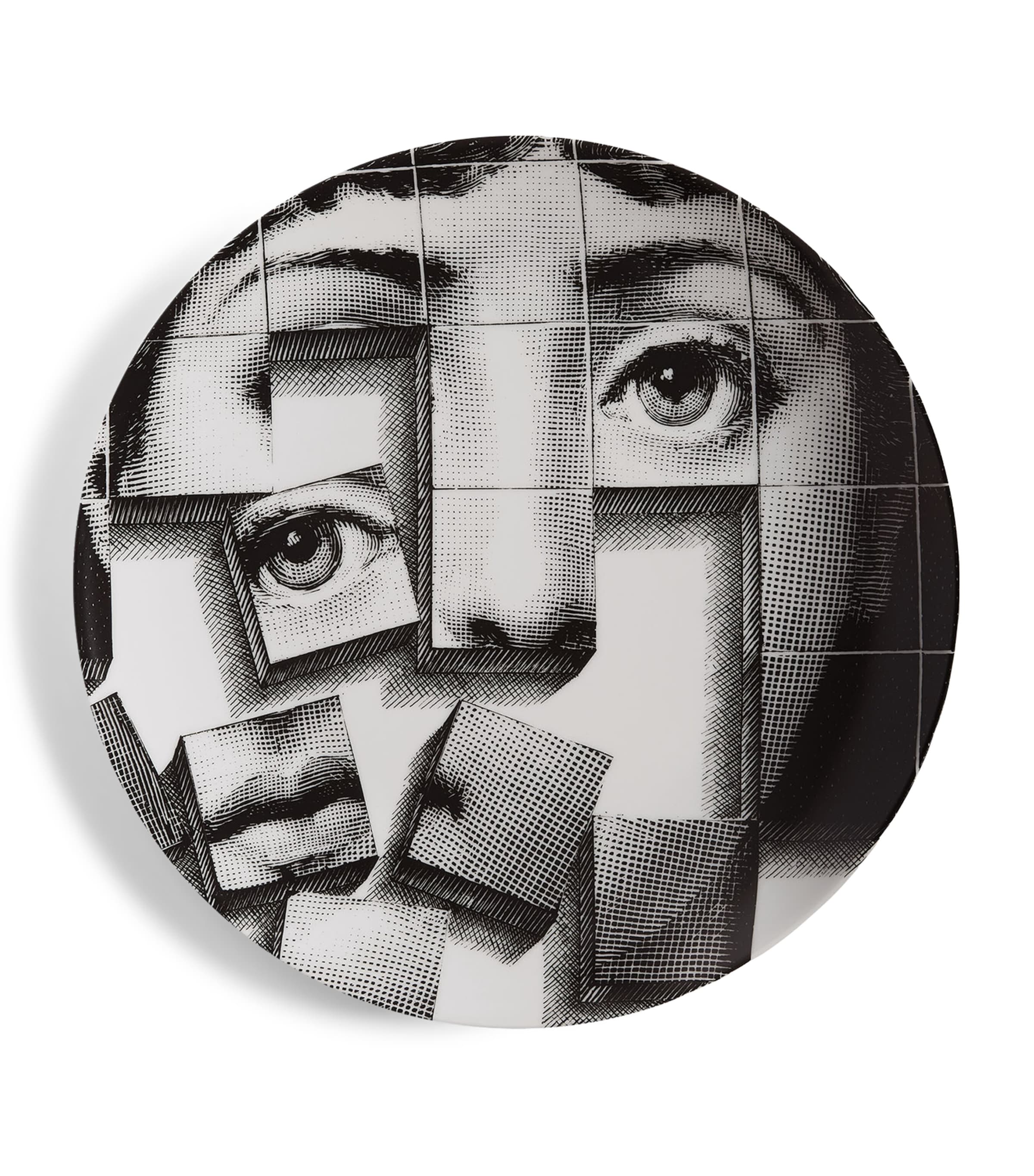 Fornasetti Tema e Variazioni No. 180 wall plate 26cm - British product