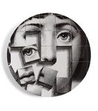Fornasetti Tema e Variazioni No. 180 wall plate 26cm - British product