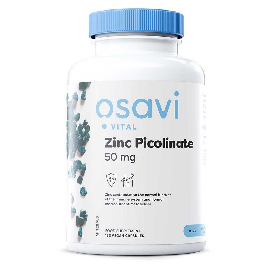 Osavi Zinc Picolinate, 50mg - 180 vegan caps