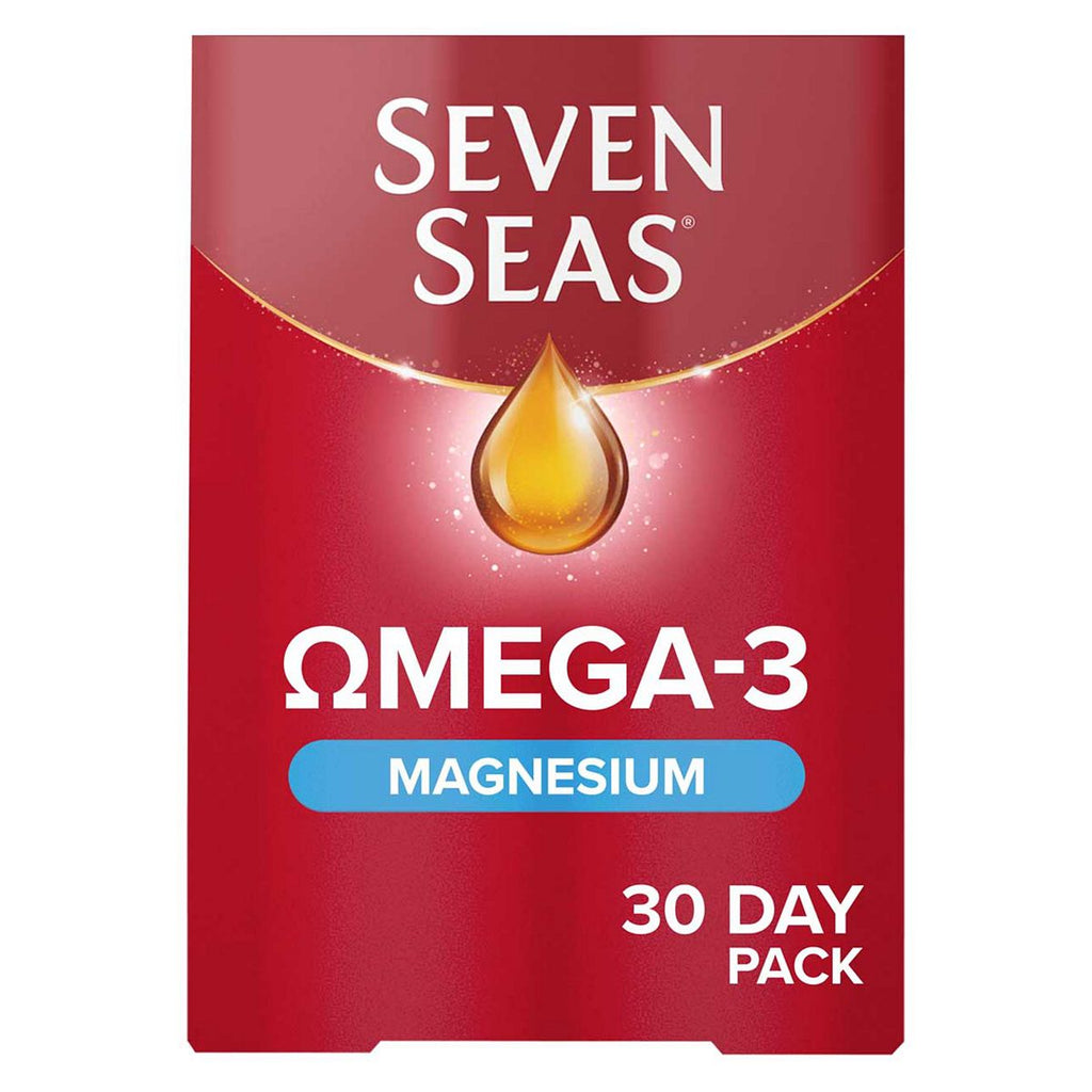 Seven Seas Omega-3 Fish Oil & Magnesium with Vitamin D 30 Day Duo Pack