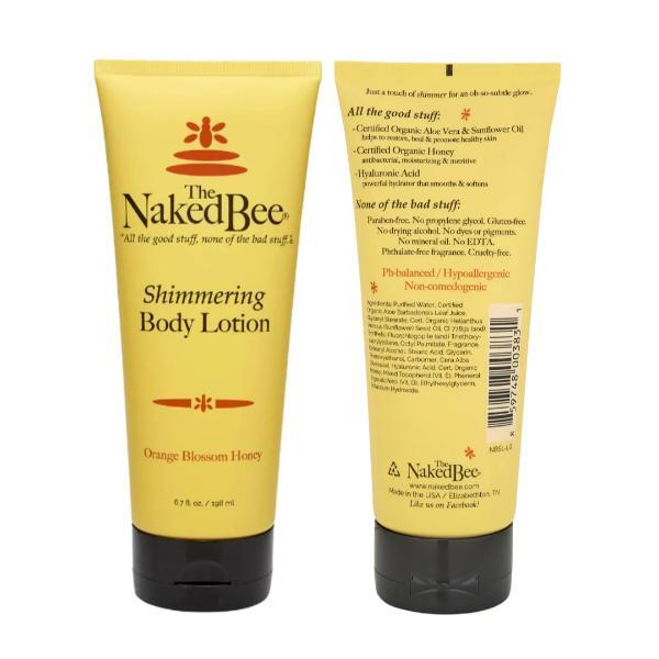 The Naked Bee body lotion Orange Blossom 198ml, imported from the UK