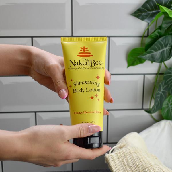 The Naked Bee body lotion Orange Blossom 198ml, imported from the UK