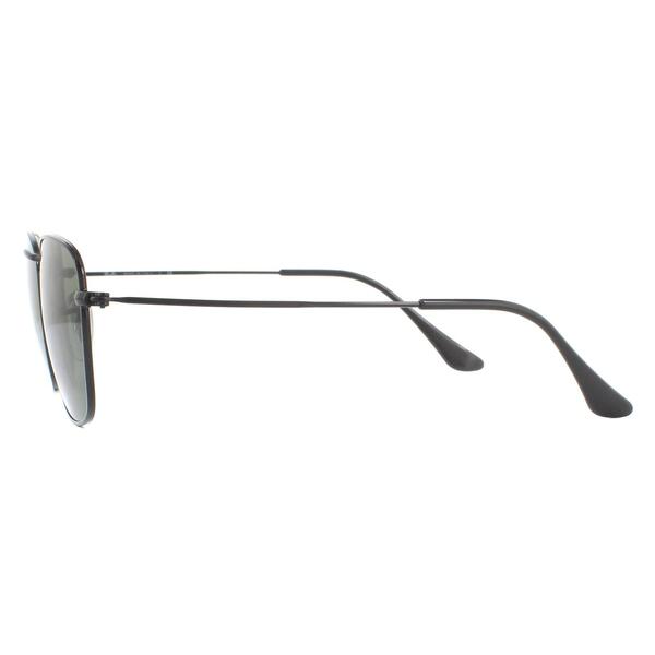 Ray-Ban Frank Legend RB3857 black unisex sunglasses, imported from the UK